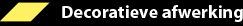 Decoratieve afwerking